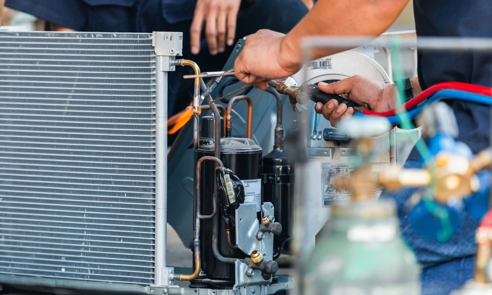 Air conditioner installation in Sugar Land